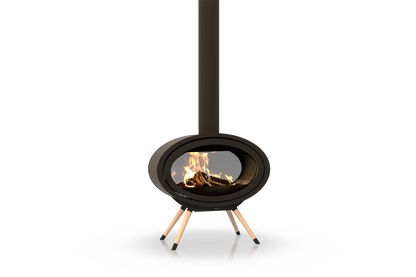 Dik Geurts Oval Wood Burning Stove Collection